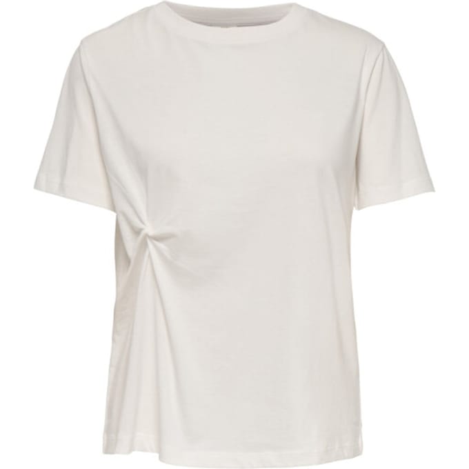 Jacqueline de Yong Jdygaisa ss knot top jrs off-white