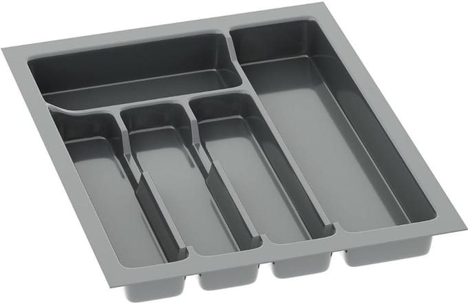 MRKK® Bestekbak 43 Diep - Lade Organizer - Besteklade - Antraciet