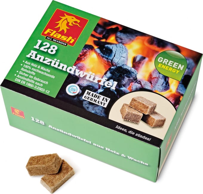 Boomex aanmaakblokjes hout en was