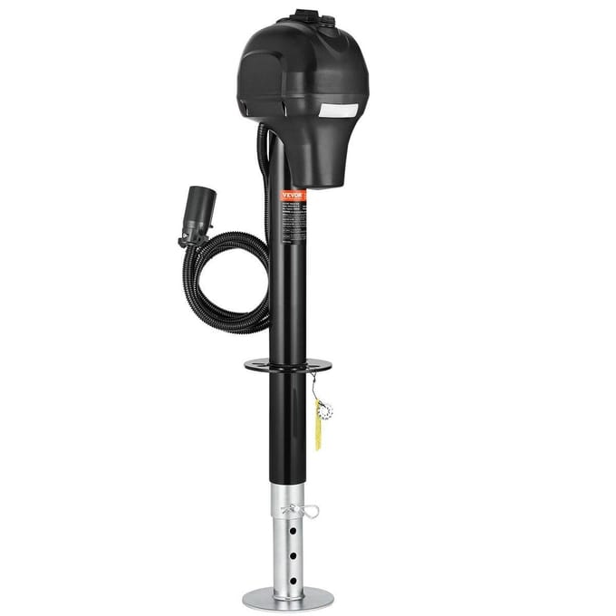Jack de Remorque Électrique 3500 lbs Jack de Langue Motorisé pour Remorque RV et Camping-car