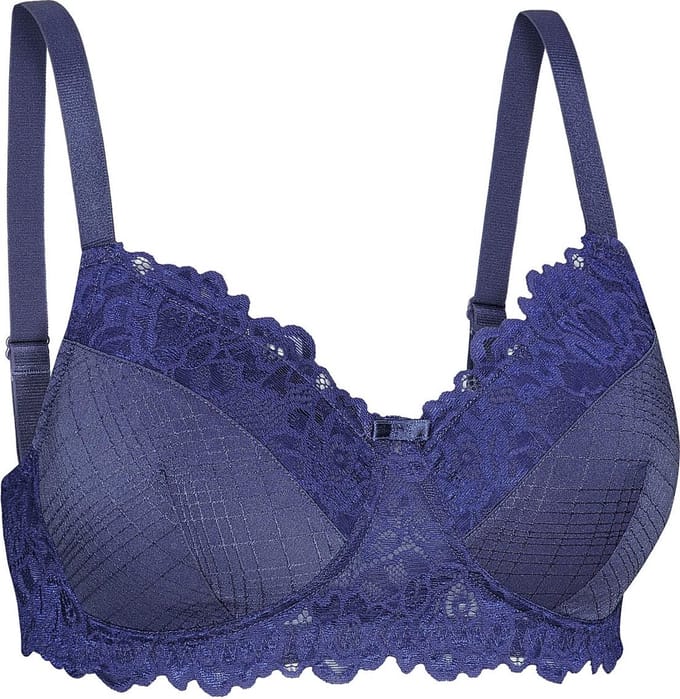 Naturana - Prothese bh met kant - 5806 - Navy - 90D