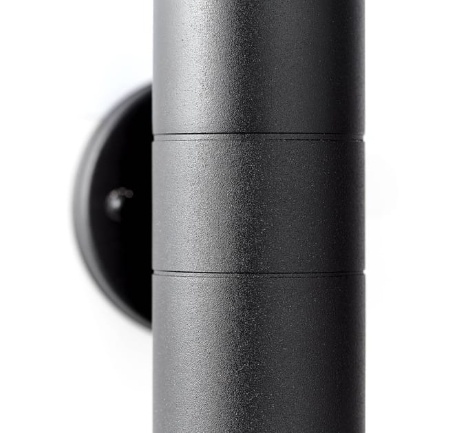 Brilliant Jandy - Buitenlamp- Up & Down- GU10 max 2x18W - IP44 - Zwart
