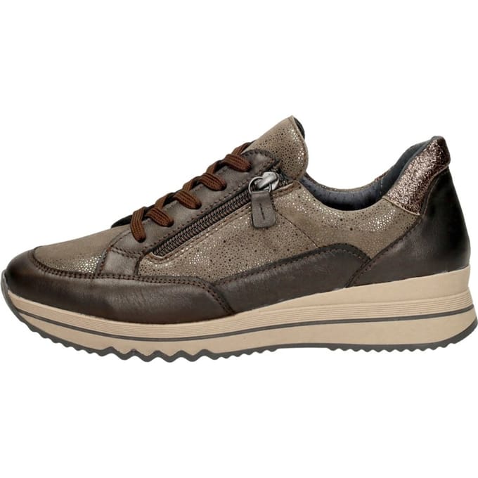 SUB55 Comfort Collection Cali 05 Veterschoenen Laag - brons - Maat 37