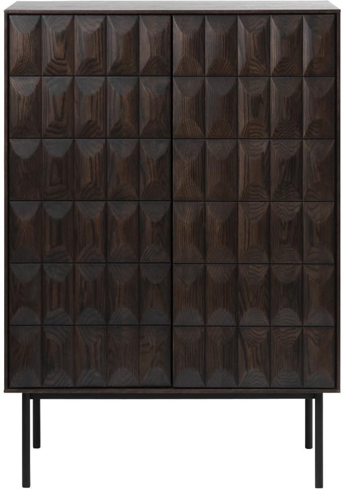 Nordic Home - Magnus eiken drankkast - 90 cm - espresso