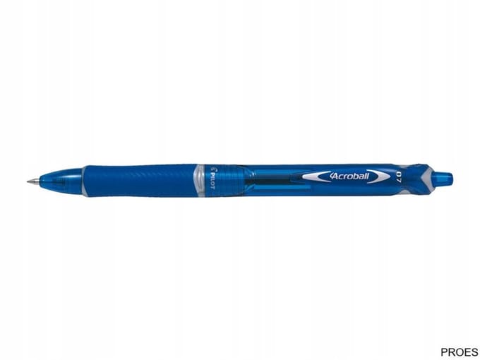 Pilot Acroball Blauwe Gelpen - Vloeiend Schrijven, Ergonomisch Ontwerp