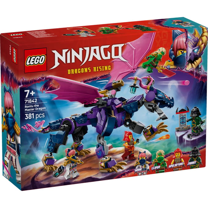LEGO® NINJAGO® Rontu de Meesterdraak Speelgoedset - 71842