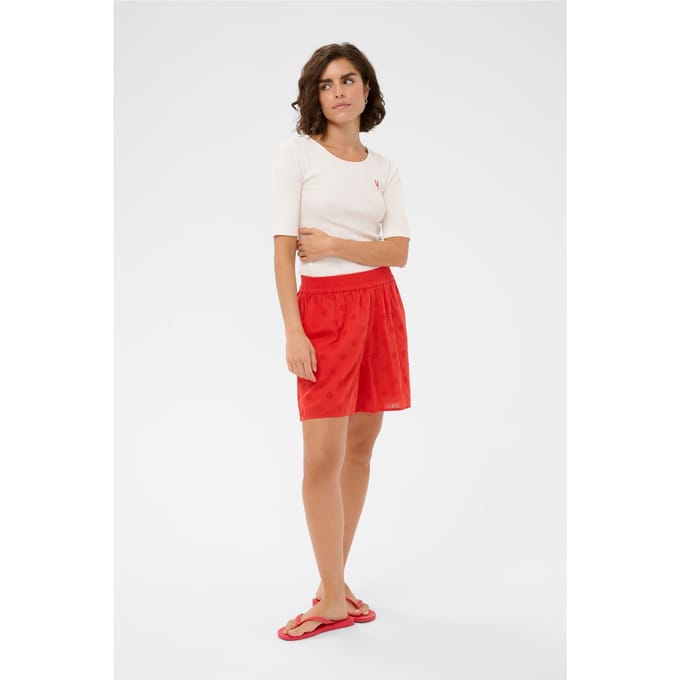 Damesshort KAFFE KAfiona