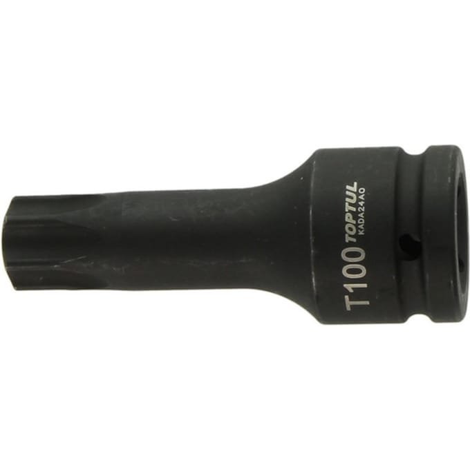 Slagmoerdop TOPTUL 3/4 inch T100, Lengte 105mm