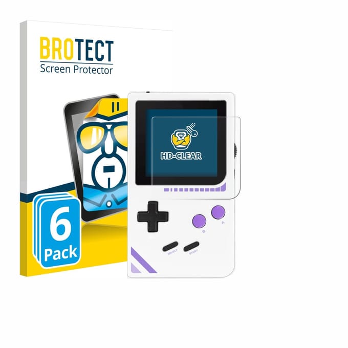 BROTECT - Screenprotector voor Modretro Chromatic - Folie Beschermfolie transparant 6 Stuks