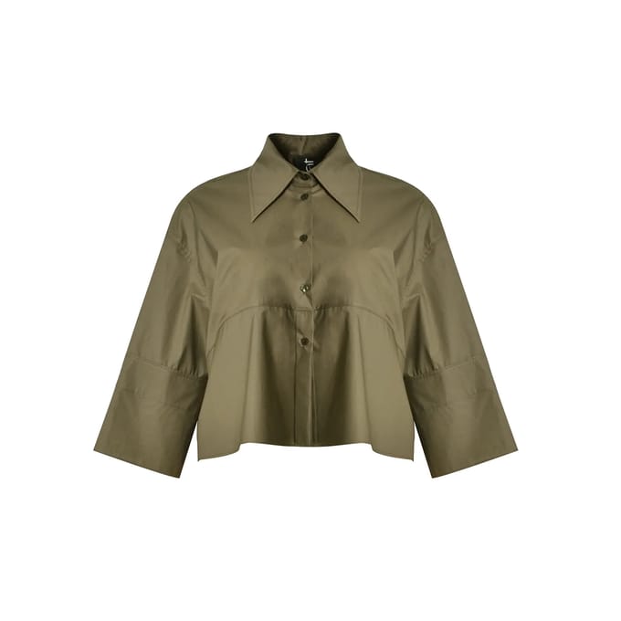 Korte Mouwen Blouse Dames Mat Fashion