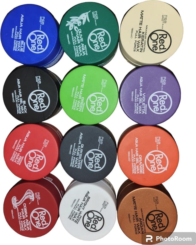 12x RedOne wax (12 verschillende soorten)