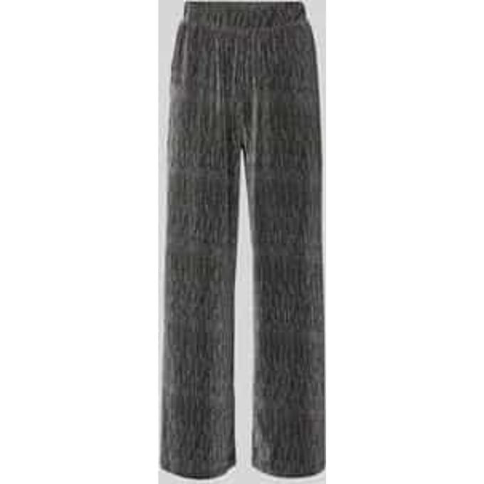 Stoffen broek met elastische band, model 'ANITA'