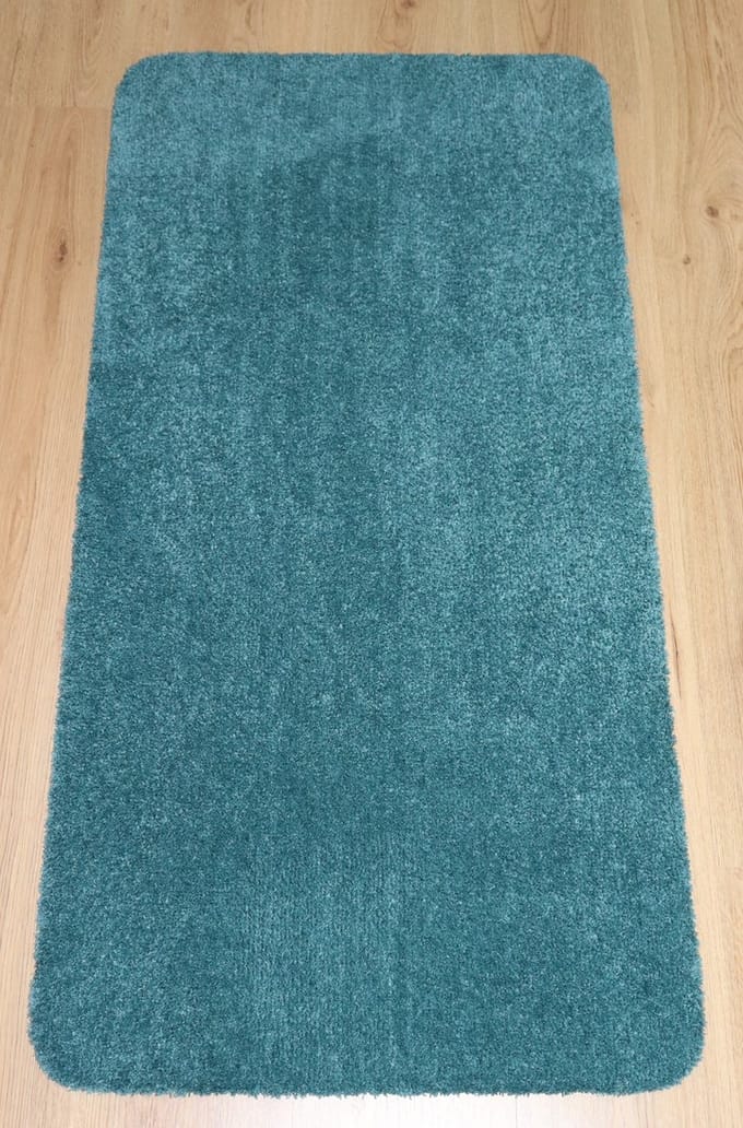 PRIMA - Soft - Wastafelmat - Badmat - blauw - groen - 60x120cm - antislip