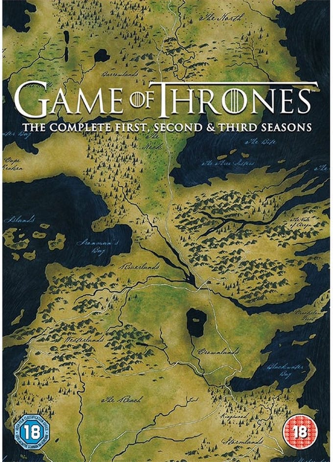 Warner Bros Game of Thrones Seasons 1-3 DVD Engels