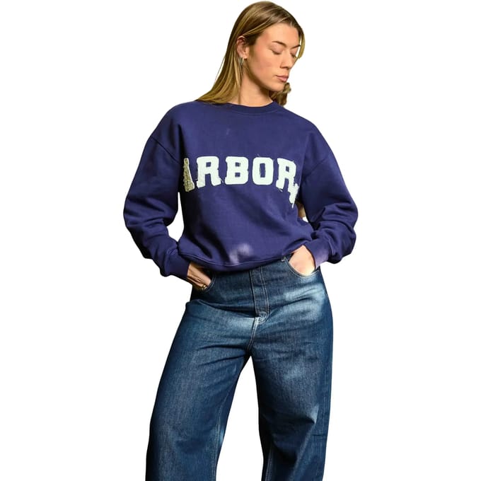 Sweatshirt Arbor Antwerp Distressed Flower