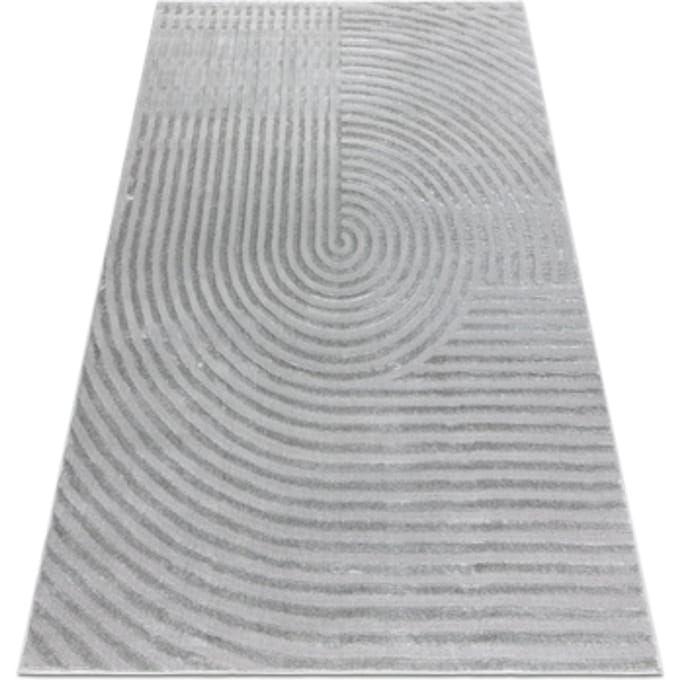 Kleden Rugsx Tapijt BALANCE 1921 grijs - Geometrisch, structure 80x150 cm