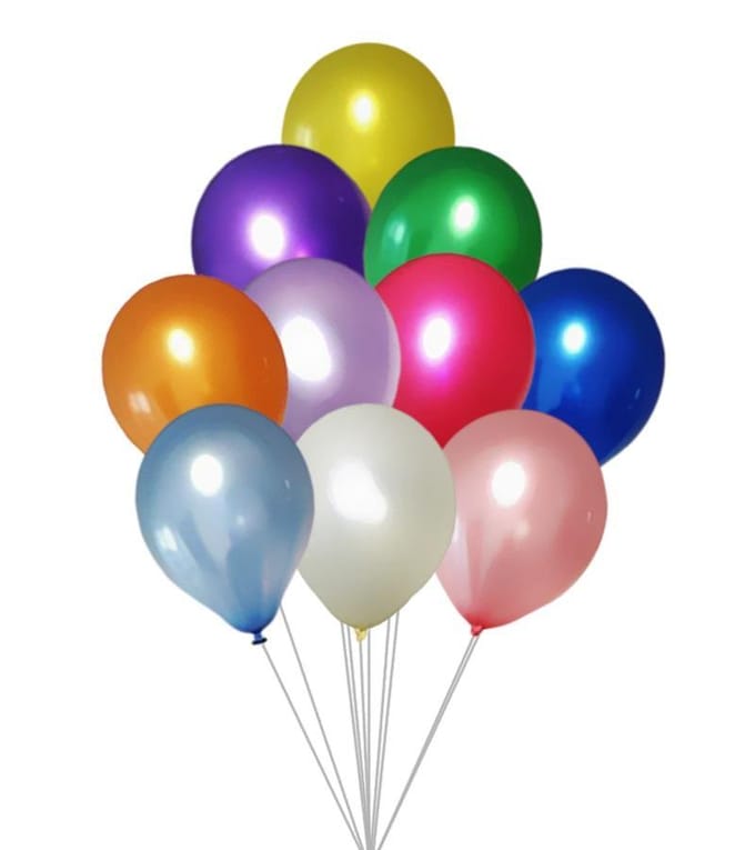 Ballonnenset diverse kleuren (10 stuks / 30 CM)