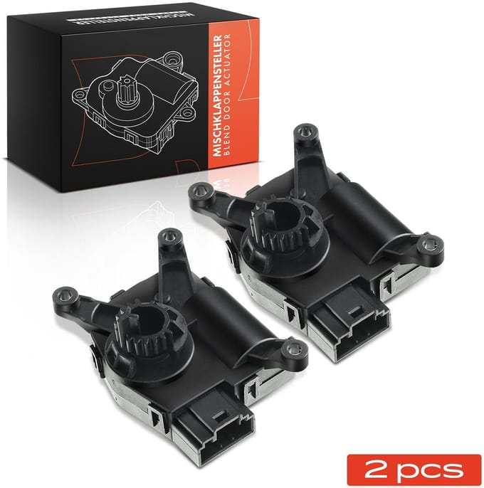 Frankberg 2x stelmotor mengklep airco voor VW