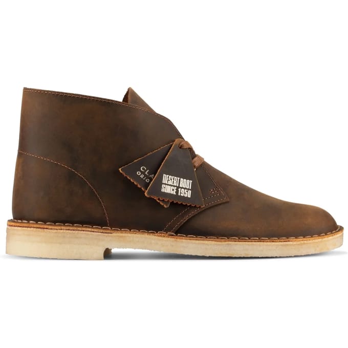 Clarks - O DESERT BOOT - Vrije tijd half-hoogHeren veterschoenHeren sneakers - Kleur: Bruin - Maat: 43.5