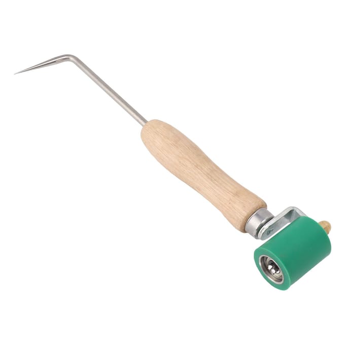 40mm naadroller, multifunctioneel, arbeidsbesparend, hittebestendig en flexibel siliconen naadrollergereedschap beige