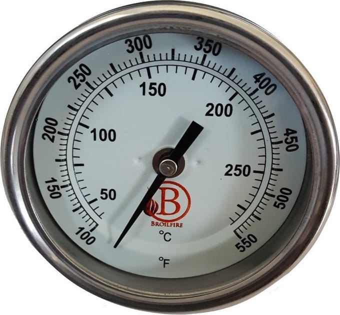 Waterdichte bbq thermometer glow in the dark kalibreerbaar