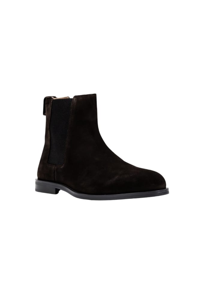 Chelsea boots met elastische inzet