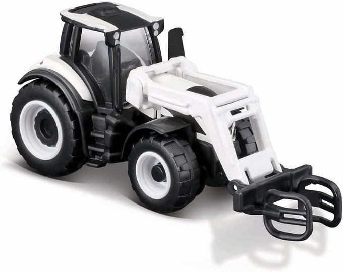 Tractor Met Frontlader - Model Tractor Speelgoed Tractor - Model Bouwen - Zeer Gedetailleerd - 3 Inch - Assorti