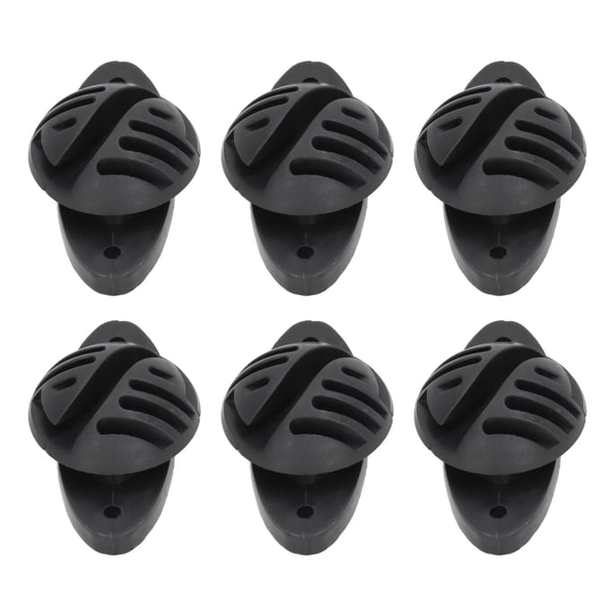 100 STUKS Elektrische Hekisolator Tussenlager Stang Halfronde Isolator Hek Voorkant