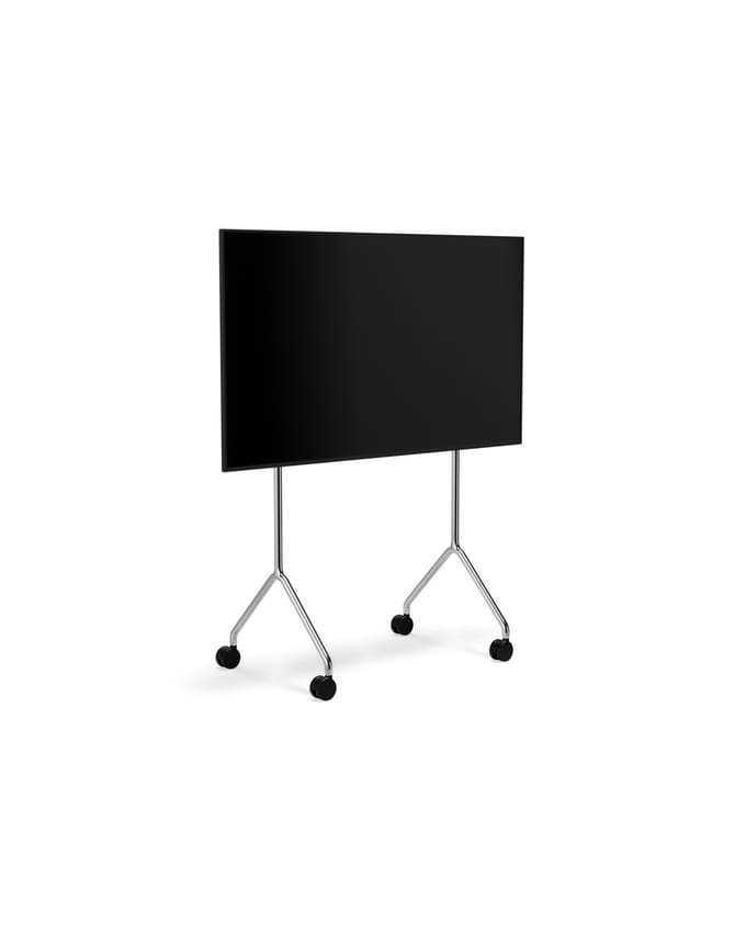 Pedestal Moon Light TV-meubel - chrome