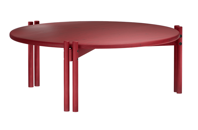 Karup Sticks tafel laag - Poppy Red