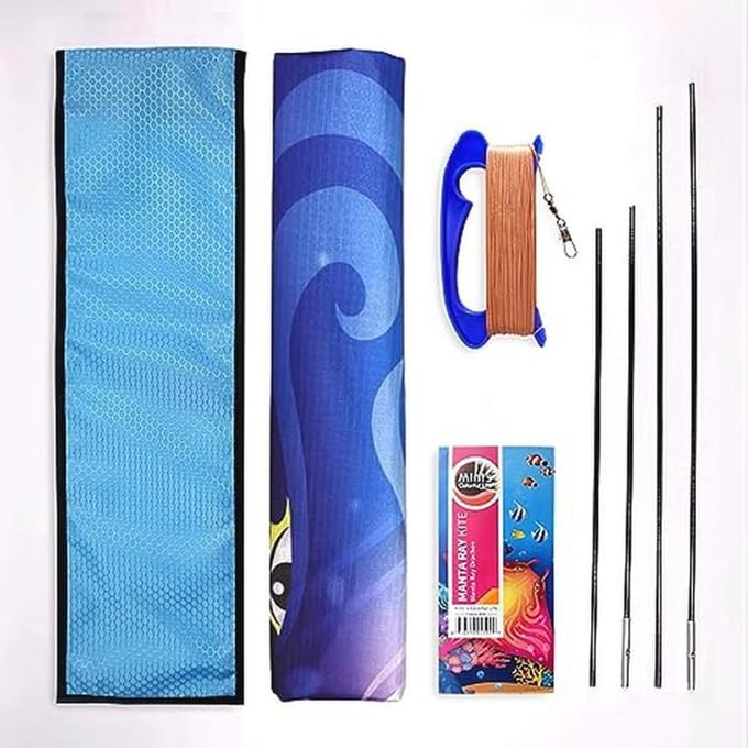 Kleurige Devil Fish Vlieger voor Kinderen en Volwassenen