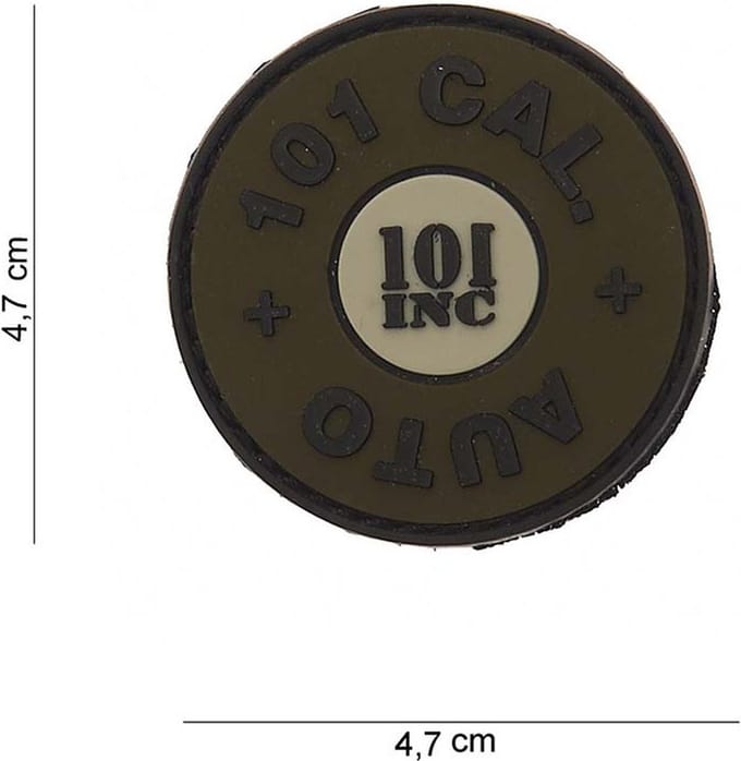 101 Inc Embleem 3D Pvc 101 Cal. Auto  13047