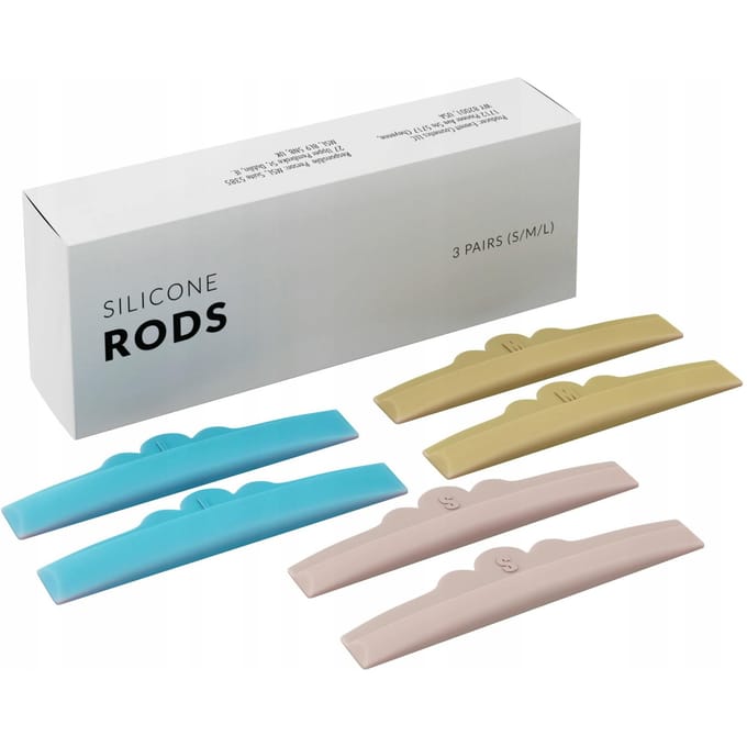 Nanolash Silicone Rods Wimperlifting - 6 stuks - Verzorgend