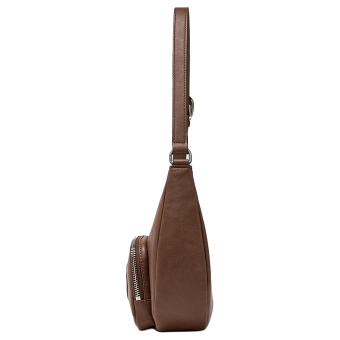 MLB New York Yankees Basic Retro Logo Synthetisch Leer Handtas Dames handtas Bruin 3ABQV026N-50BRS Basic Set (Bag) brown
