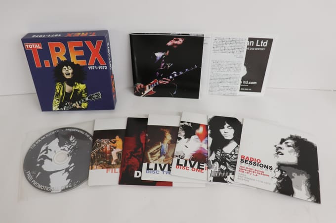 CD T.REX  Total T.rex 19711972 EAR1 EASY ACTION 2004 VK Rock Gebruikt black