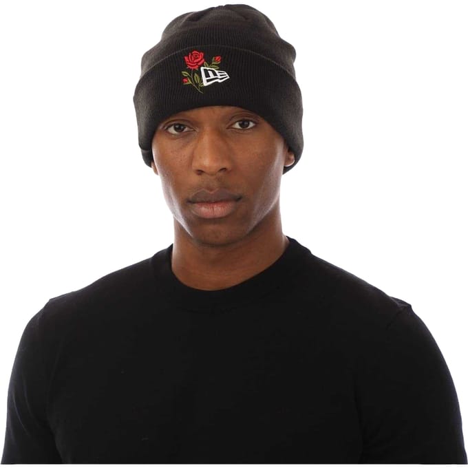 New Era Volwassen uniseks NFL Rose muts (Zwart)