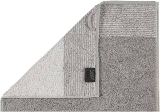 Cawo Two-Tone Gastendoekje - Platina 30x50