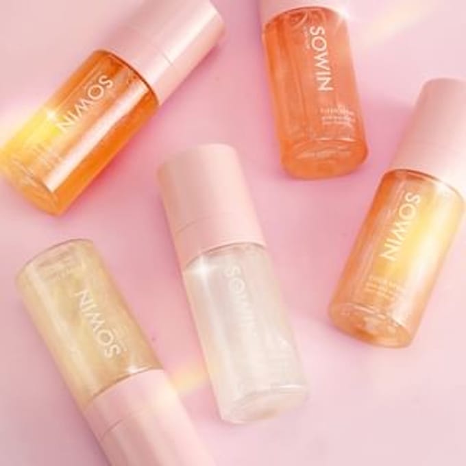SOWIN - Glass Glow Fixer Spray - 5 Colors 02 Moon - 50ml