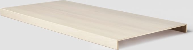 Maestro Steps - dubbele traptrede - Idaho Oak - 130 x 61 cm