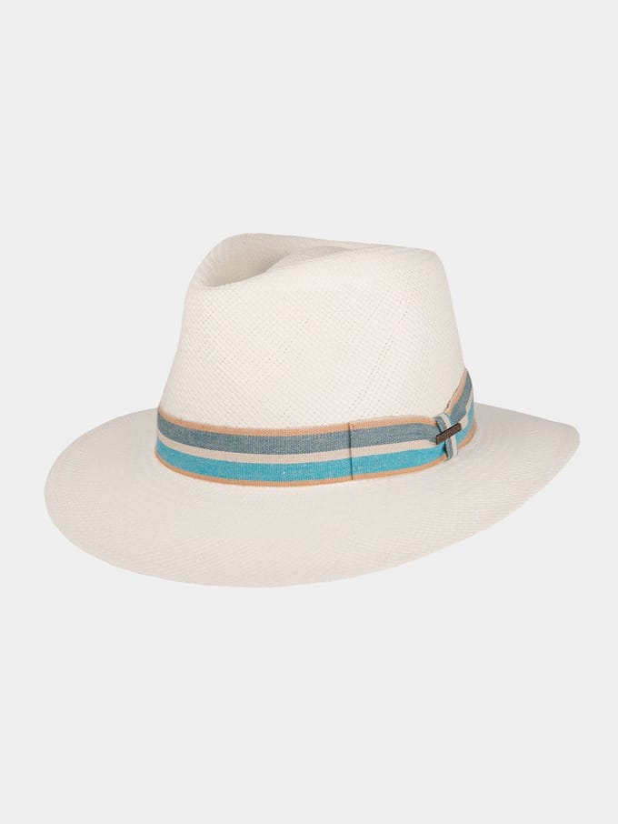 Charles - Panama hoed - Blauw