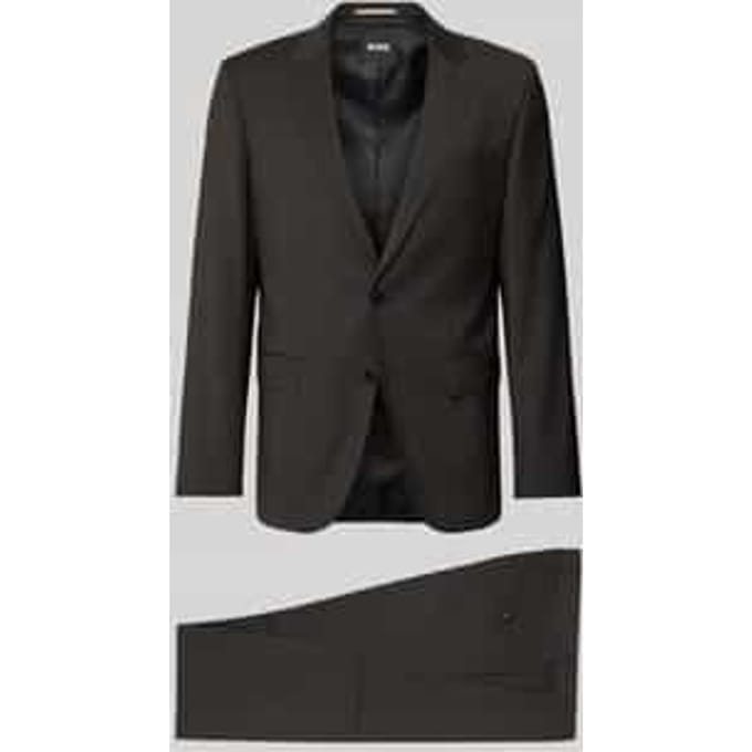 Slim fit pak van zuivere scheerwol model 'H-HUGE-2PCS-253'