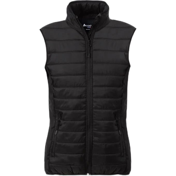 Fristads Gewatteerde Bodywarmer Dames 1516 Scq - Zwart - L