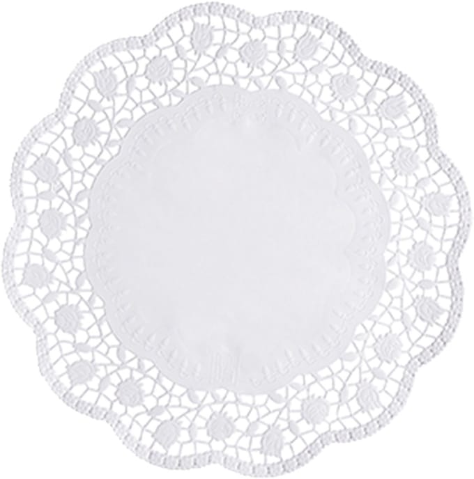 250 Taartranden rond Ø 32 cm wit