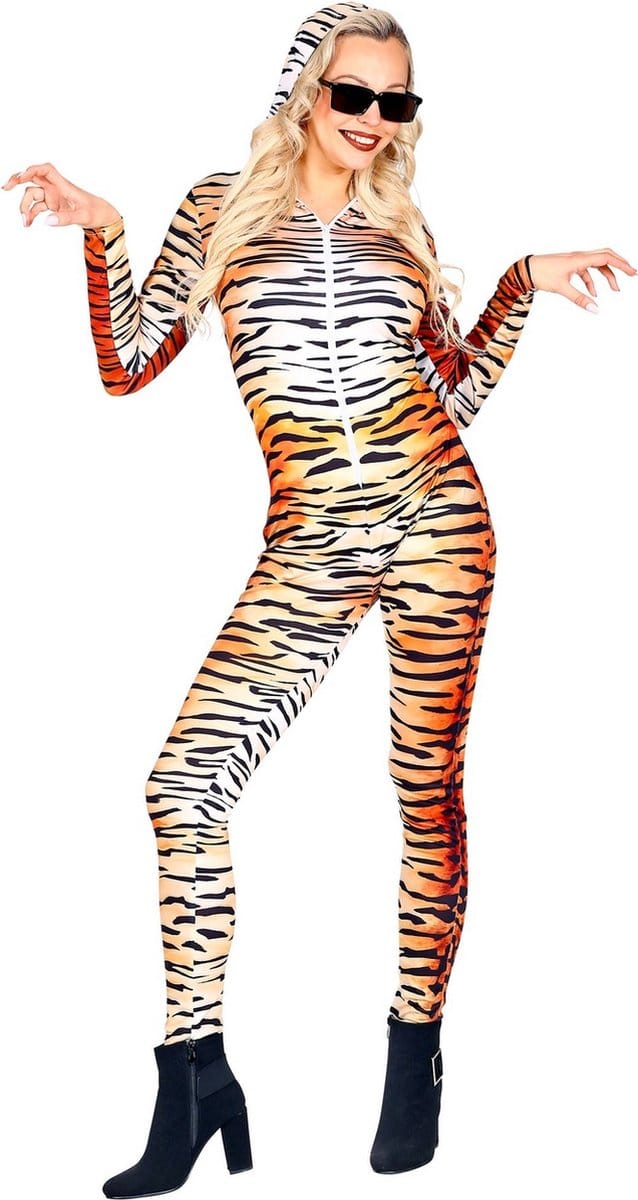 Hongerige Tijger Op Jacht - Vrouw