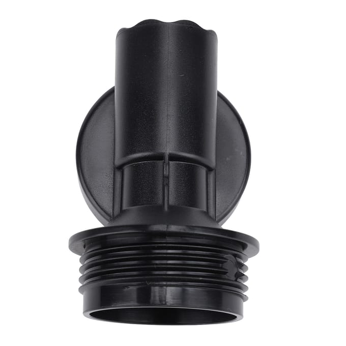 Luchtleegloop T-stuk Adapter G1-1/2 Draad SPA Bad Luchtontluchtingsadapter Vervanging gray