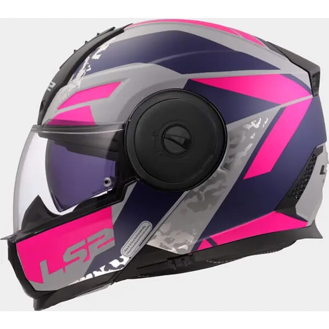 Modulaire motorhelm LS2 FF902 Scope II Oxyd