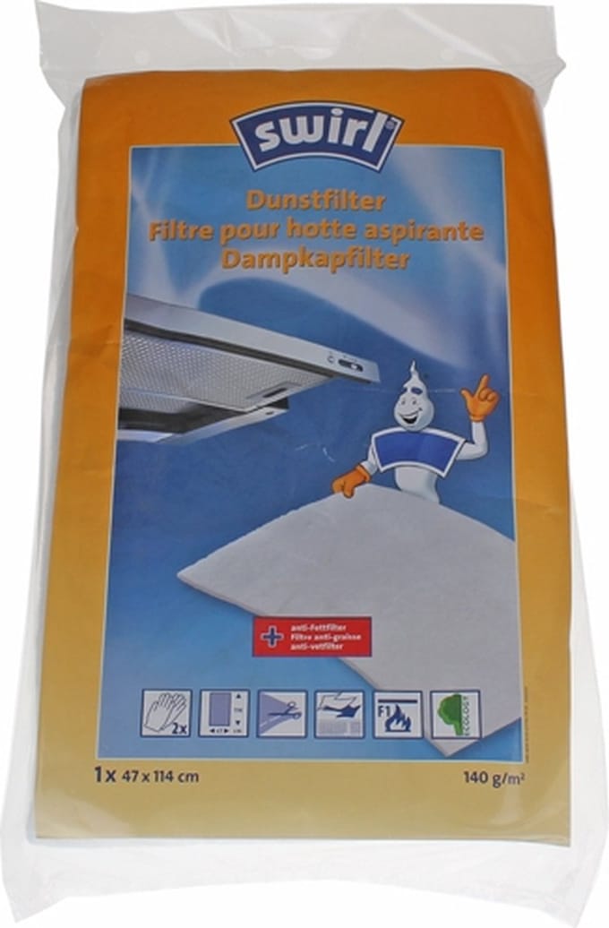 SWIRL - Damkapfilter 140gr/m² - 47x114 cm - 6769048