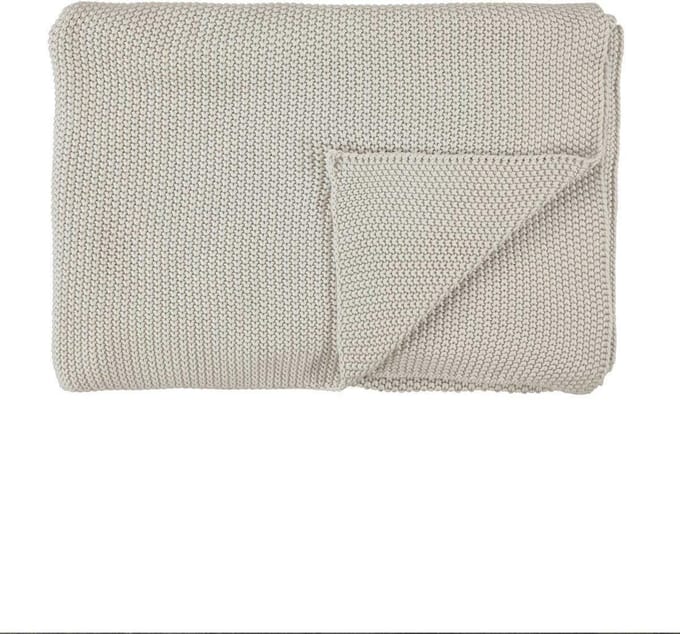 Marc O'Polo Nordic Knit Plaid Oatmeal - 130x170 cm