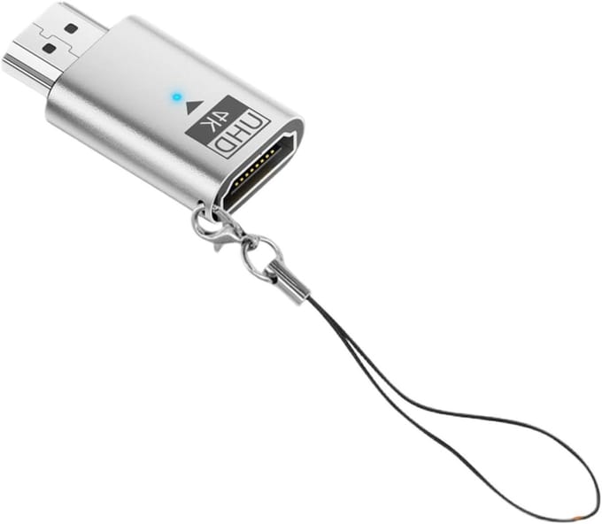 HD Beeldschermadapter - Streaming Dongle - Presentaties Delen - Plug and Play - 4 x 2.3 x 1.3 cm - Grijs