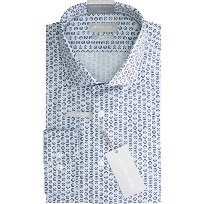 Slim geprinte shirt Michael Kors Modern
